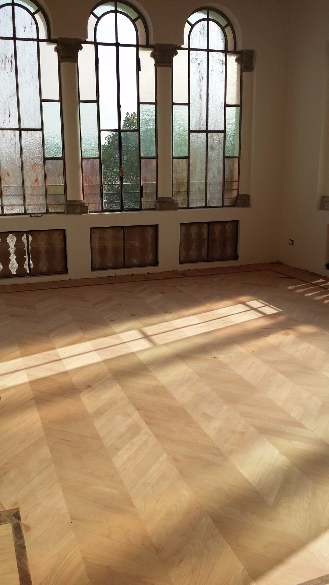 Parquet con posa all'ungherese
